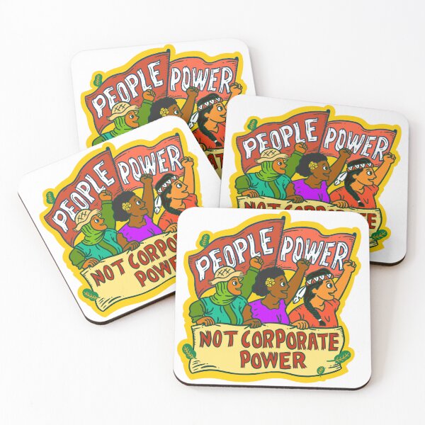 Item preview, People Power, Not Corporate Power designed and sold by AngeriAries.
