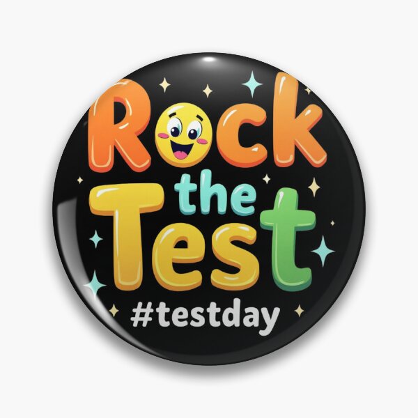 Item preview, Rock the Test – Fun Motivational Exam Day Design for Students & Teachers designed and sold by haitrieuic96.