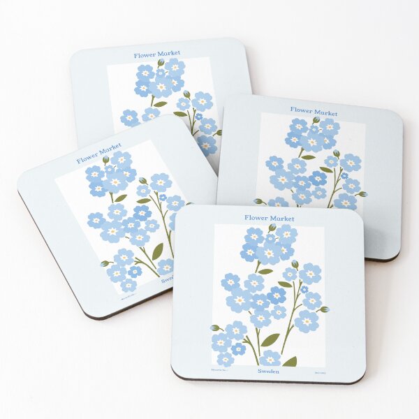 Item preview, Flower Market Myosotis designed and sold by theladyernestember.