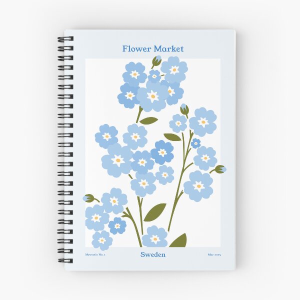 Item preview, Flower Market Myosotis designed and sold by theladyernestember.