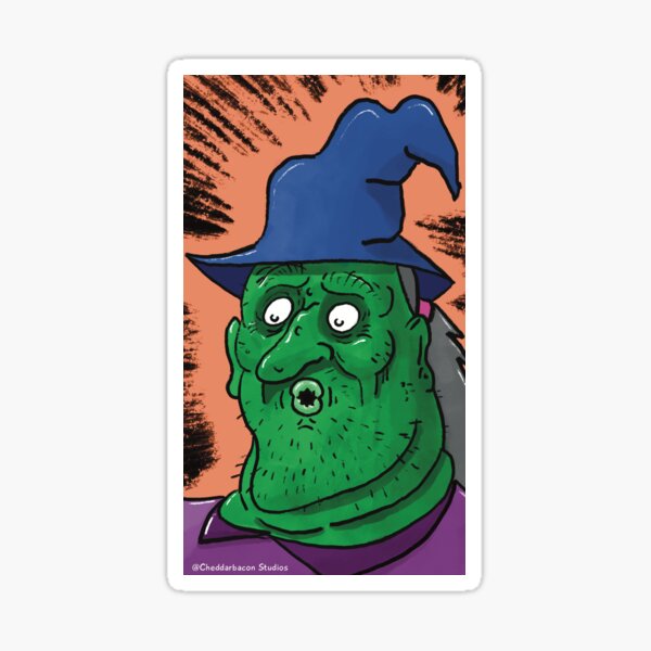 Flapjack Witch Sticker