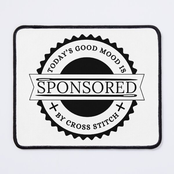 Item preview, Today's Good Mood is Sponsored by Cross Stitch - Cross Stitch Lover designed and sold by Wiss2Arts.