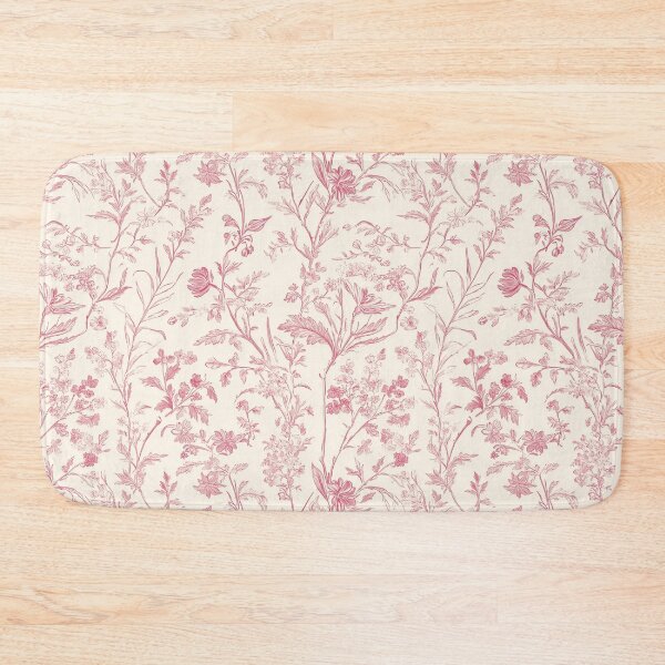 Item preview, Pink Vintage Print - Pink Toile - Bohemian Print - Pink and Cream designed and sold by DreamersPlan.