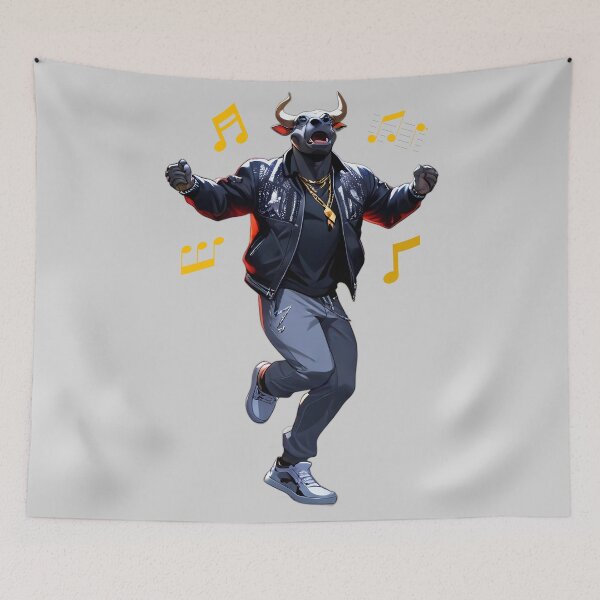 Item preview, Energetic Taurus Rapper designed and sold by Artbellachi.