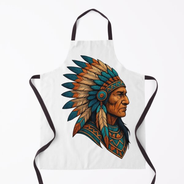 Aperçu de l'œuvre Illustration du chef tribal créée et vendue par My-Hoodies.