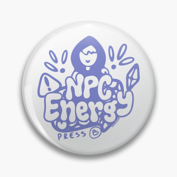 Item preview, NPC Energy. designed and sold by Pochi Vibes.