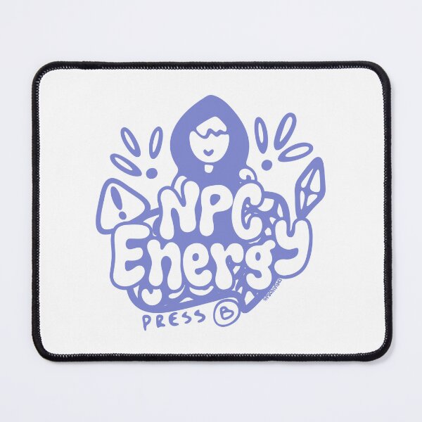 Item preview, NPC Energy. designed and sold by Pochi Vibes.