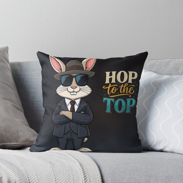 Item preview, Ambitious Rabbit in Pinstripes: A Leap Toward Success designed and sold by Mindful56.