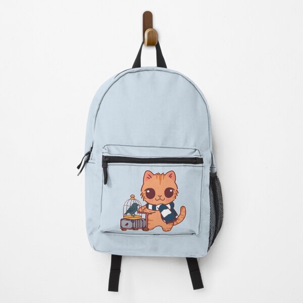 Item preview, Cute Tabby Cat at the Train Station designed and sold by BGMeYou.