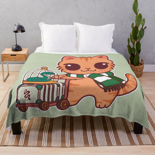Item preview, Cute Tabby Cat at the Train Station designed and sold by BGMeYou.