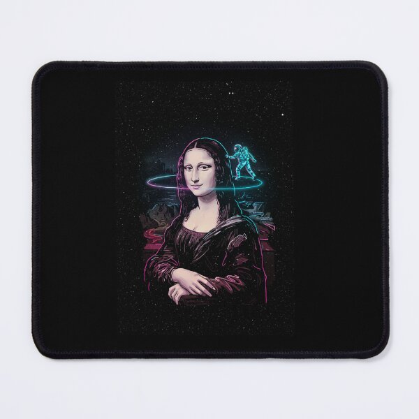Item preview, Modern Street Art Mural Inspired By The Mona Lisa, l Mona Lisa – Minimalist & Abstract Fusion of the Iconic Portrait designed and sold by Colorful-Garden.