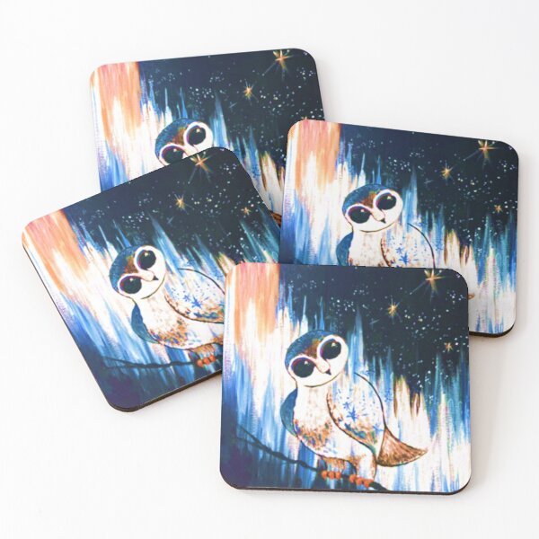 Item preview, Galaxy Owl No.1 designed and sold by MyBottomShelf.