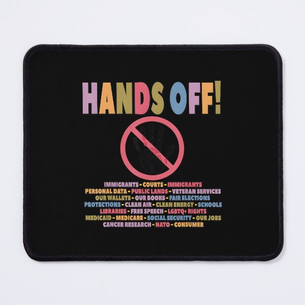 Item preview, Anti Hands Off Protest designed and sold by lidanmasi.