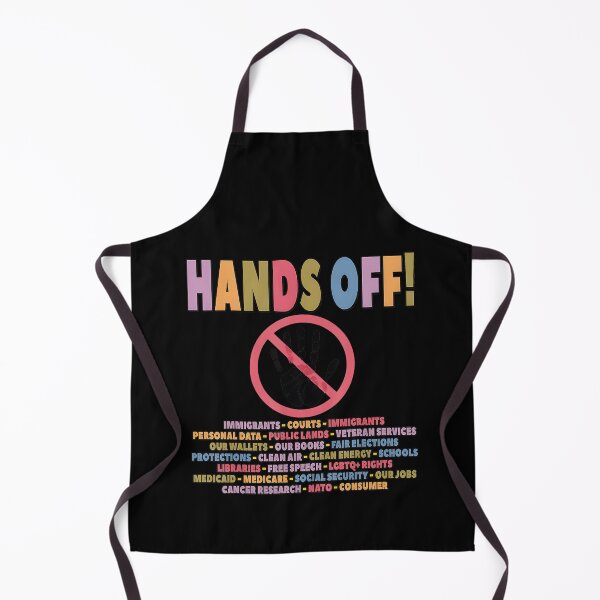 Item preview, Anti Hands Off Protest designed and sold by lidanmasi.