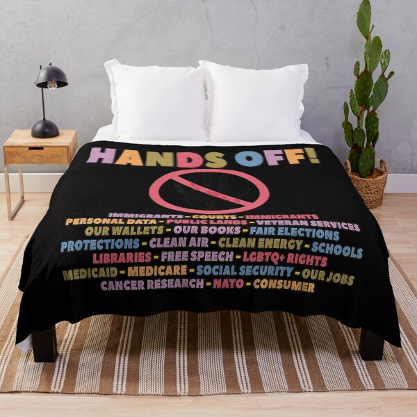 Item preview, Anti Hands Off Protest designed and sold by lidanmasi.