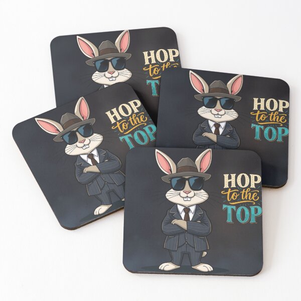 Item preview, Ambitious Rabbit in Pinstripes: A Leap Toward Success designed and sold by Mindful56.