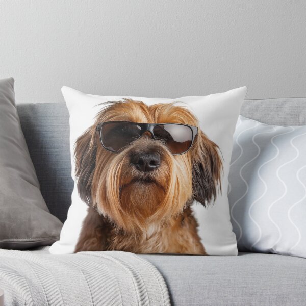 Item preview, Funny cool Briard Dog wearing sunglasses designed and sold by LazyOwlStore.