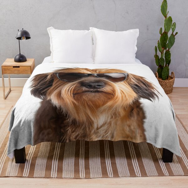 Item preview, Funny cool Briard Dog wearing sunglasses designed and sold by LazyOwlStore.