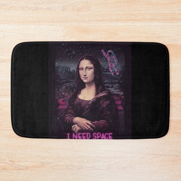Item preview, Modern Street Art Mural Inspired By The Mona Lisa, l Mona Lisa – Minimalist & Abstract Fusion of the Iconic Portrait designed and sold by Colorful-Garden.
