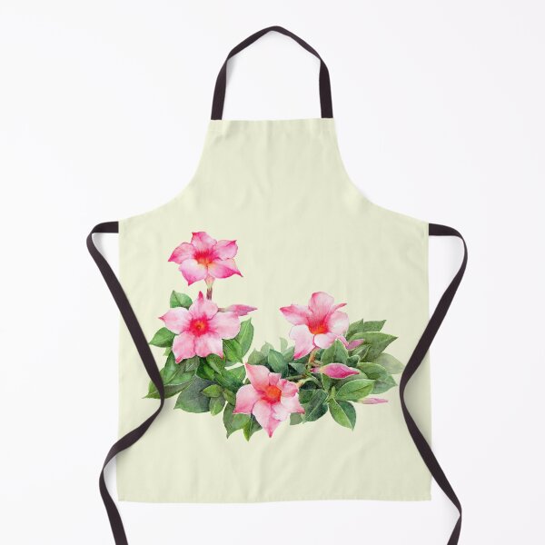 Item preview, Watercolor illustration of Mandevilla designed and sold by minsillust.