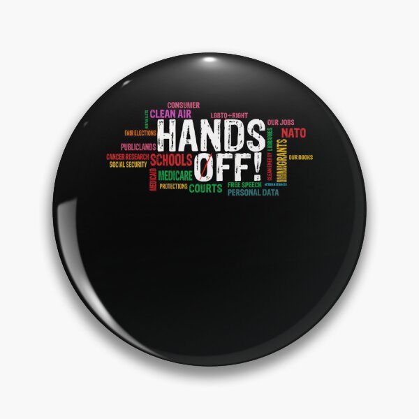 Item preview, Funny Hands Off Protest Social Security And Medicare Protest designed and sold by lidanmasi.