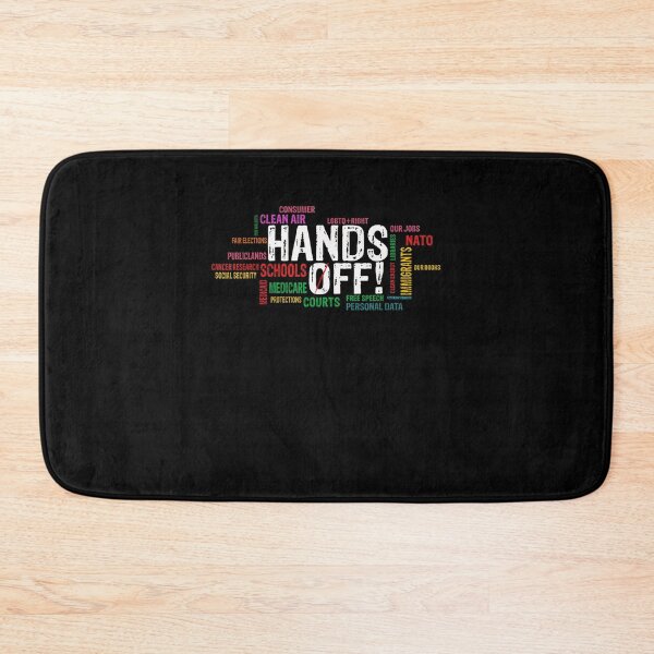 Item preview, Funny Hands Off Protest Social Security And Medicare Protest designed and sold by lidanmasi.
