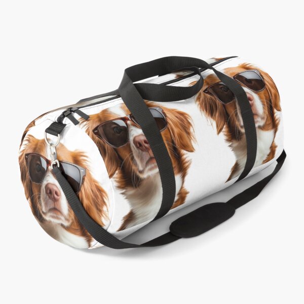 Item preview, Funny cool Brittany Spaniel Dog wearing sunglasses designed and sold by LazyOwlStore.