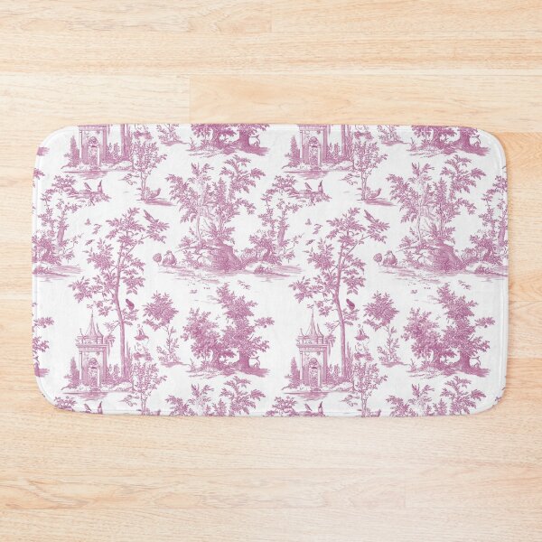 Item preview, Pink Vintage Print - Pink Toile - Bohemian Print designed and sold by DreamersPlan.