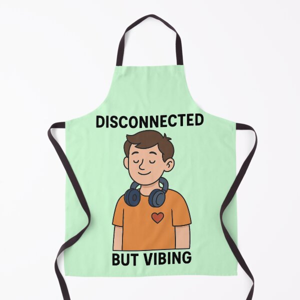 Item preview, Disconnected, But Vibing designed and sold by TSQ.
