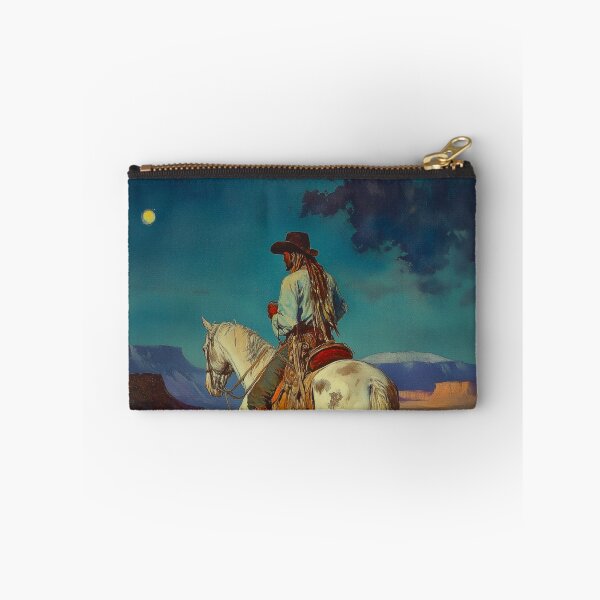 Item preview, Western world 3. Original watercolour artwork. American Indigenous cowboy western painting. Digital art Print. Poster. Home Decor. designed and sold by organicflowart.