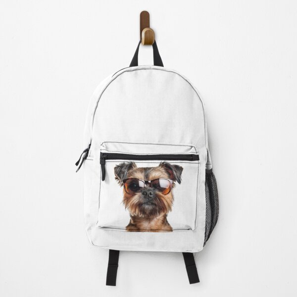 Item preview, Funny cool Brussels Griffon Dog wearing sunglasses designed and sold by LazyOwlStore.