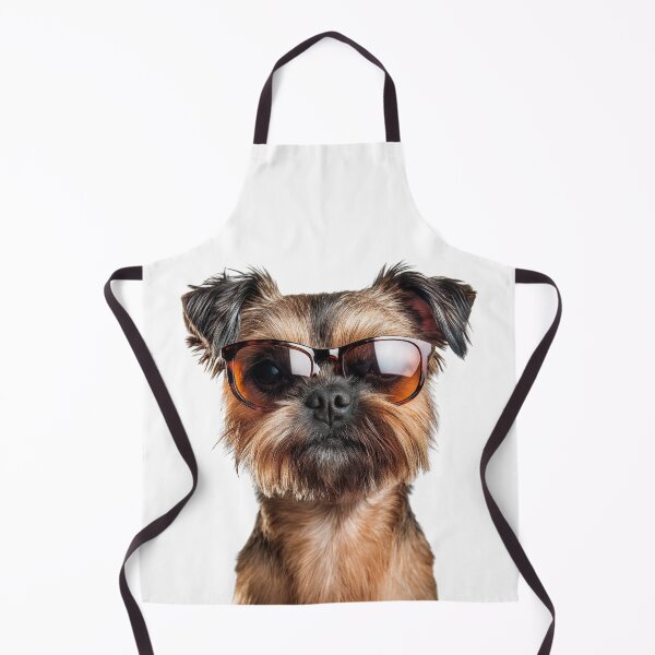 Item preview, Funny cool Brussels Griffon Dog wearing sunglasses designed and sold by LazyOwlStore.