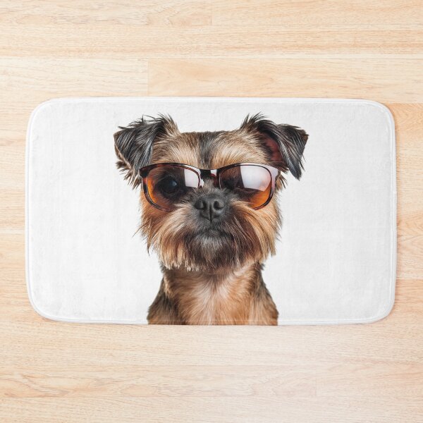 Item preview, Funny cool Brussels Griffon Dog wearing sunglasses designed and sold by LazyOwlStore.