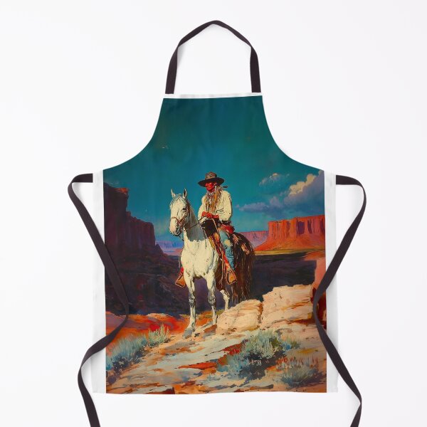 Item preview, Western world 4. Original watercolour artwork. American Indigenous cowboy western painting. Digital art Print. Poster. Home Decor. designed and sold by organicflowart.