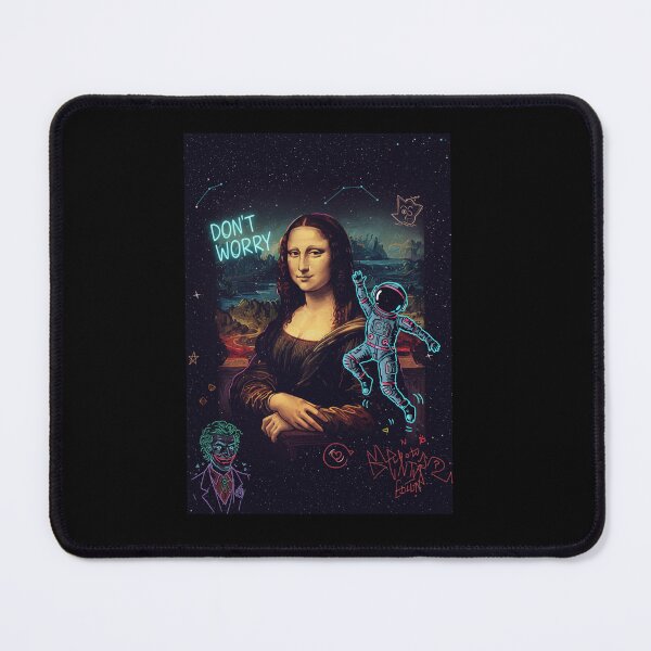 Item preview, Modern Street Art Mural Inspired By The Mona Lisa, l Mona Lisa – Minimalist & Abstract Fusion of the Iconic Portrait designed and sold by Colorful-Garden.