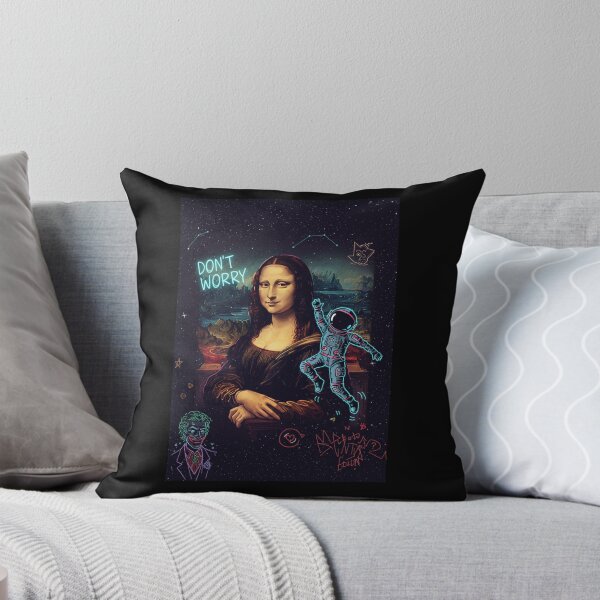 Item preview, Modern Street Art Mural Inspired By The Mona Lisa, l Mona Lisa – Minimalist & Abstract Fusion of the Iconic Portrait designed and sold by Colorful-Garden.