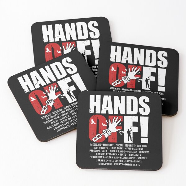 Item preview, Funny Hands Off Protest designed and sold by lidanmasi.