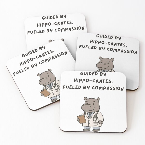 Item preview, Dr. Hippo-crates – Healing with Heart designed and sold by KatelynMitalski.