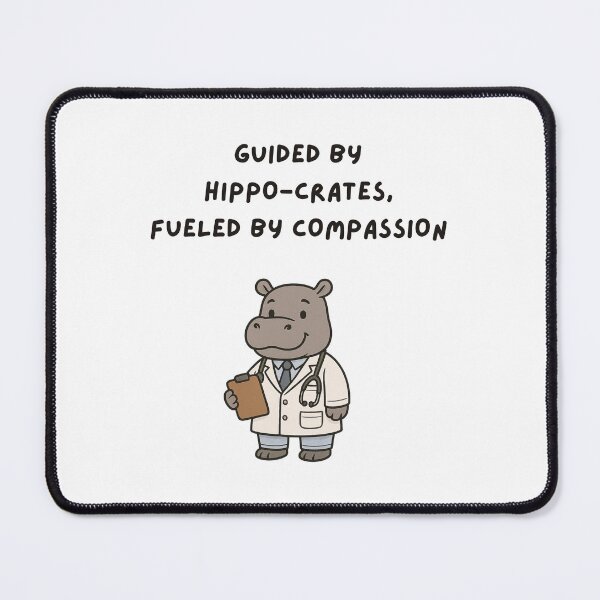 Item preview, Dr. Hippo-crates – Healing with Heart designed and sold by KatelynMitalski.