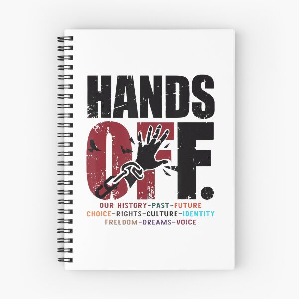 Item preview, Hands Off Protest Retro designed and sold by lidanmasi.