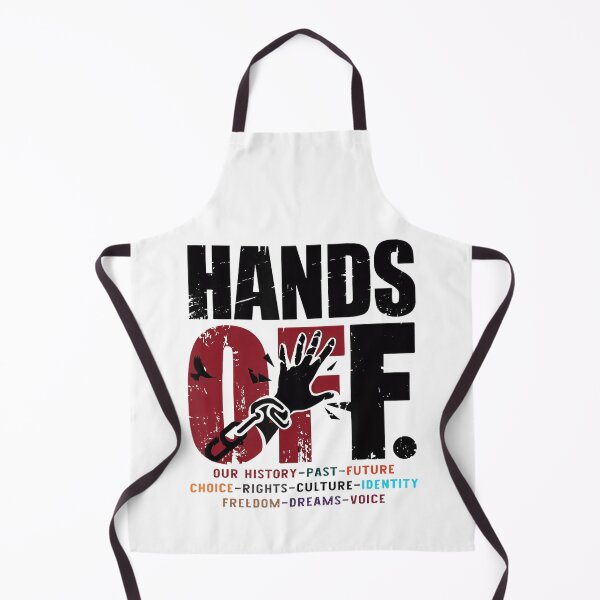 Item preview, Hands Off Protest Retro designed and sold by lidanmasi.