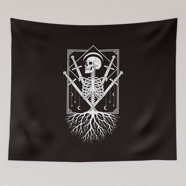 Item preview, Worms On A String On A Skull designed and sold by RUMI-ART-PLANET.