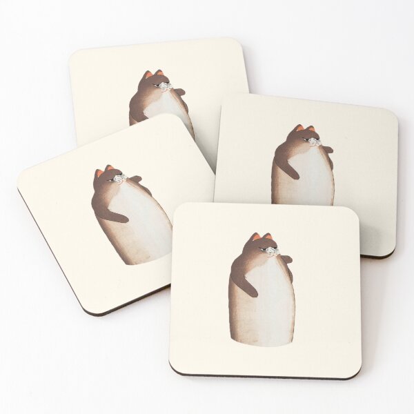 Item preview, Unai no Tomo - Fat Cat designed and sold by PaunchyRobot.