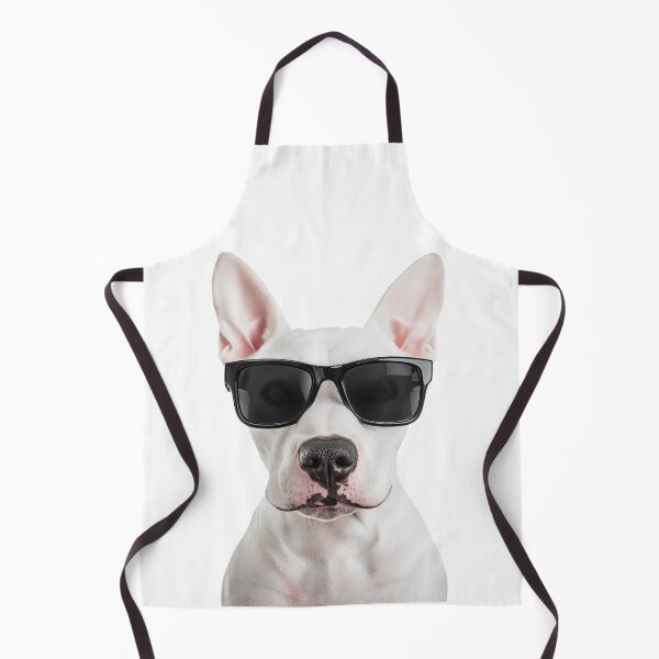 Item preview, Funny cool Bull Terrier Dog wearing sunglasses designed and sold by LazyOwlStore.
