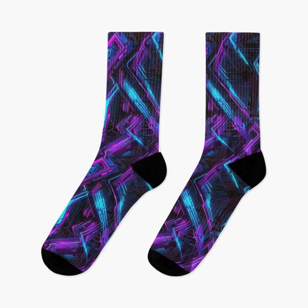 Item preview, Abstract Neon Futuristic Geometric Design designed and sold by CoolPixels.
