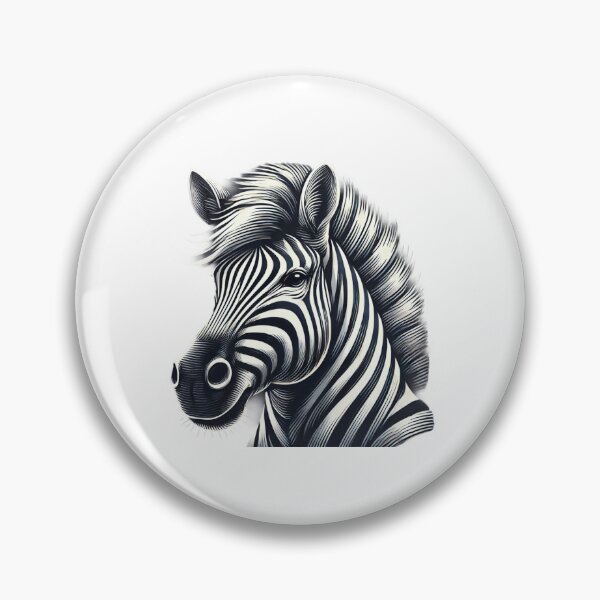 Item preview, Monochrome Majesty: Minimalist Zebra Tee designed and sold by Select-Style.