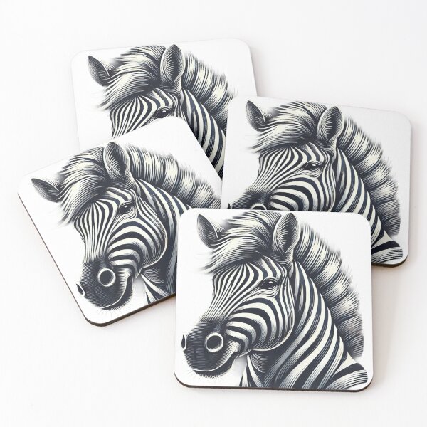 Item preview, Monochrome Majesty: Minimalist Zebra Tee designed and sold by Select-Style.