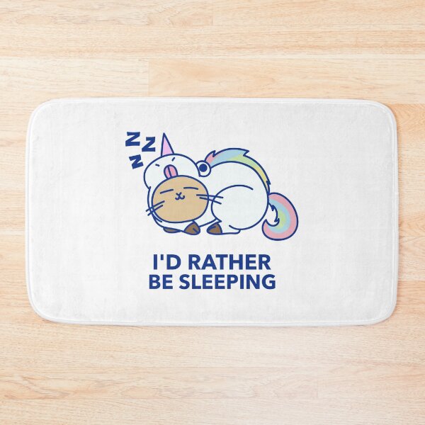 Item preview, I'd rather be sleeping, Goofy,weird and fun artwork by wonkydoodleink designed and sold by wonkydoodleink.