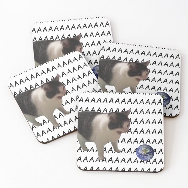 Item preview, Screaming Cat Meme - World designed and sold by faerie.creations.