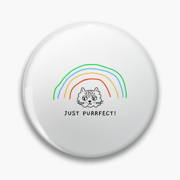 Item preview, Just Purrfect, Goofy, weird and fun artwork by wonkydoodleink designed and sold by wonkydoodleink.